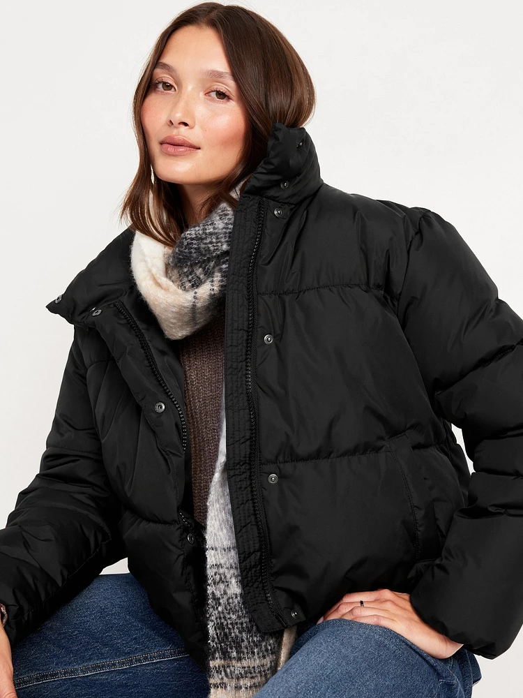 Quilted Puffer Jacket