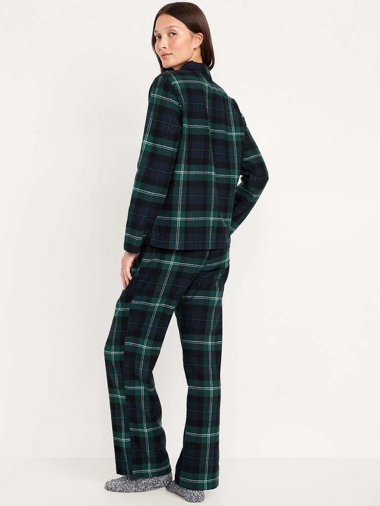 Flannel Pajama Set