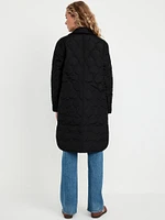 Quilted Long Jacket