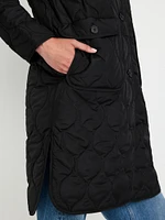 Quilted Long Jacket