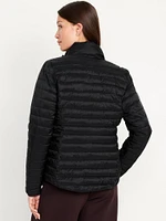 Water-Resistant Narrow-Channel Puffer Jacket