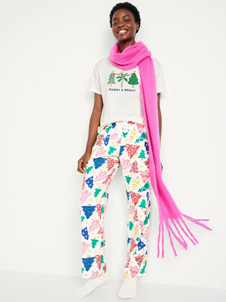 Matching Holiday-Graphic T-Shirt for Women