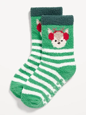 Unisex Cozy Holiday Socks for Toddler & Baby