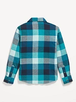 Soft-Brushed Flannel Pocket Shirt for Boys