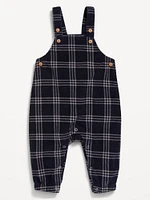 Plaid Corduroy Overalls for Baby