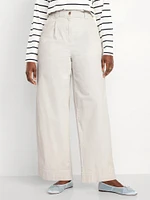 Extra High-Waisted Barrel Wide-Leg Pants