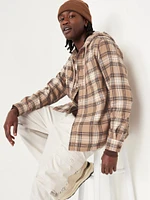 Hooded Flannel Shirt