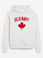 Oversized Canada Logo Pullover Hoodie