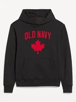 Oversized Canada Logo Pullover Hoodie