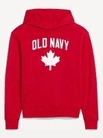 Oversized Canada Logo Pullover Hoodie