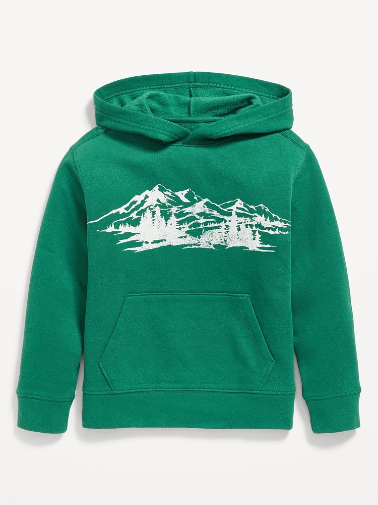 Long-Sleeve Graphic Pullover Hoodie for Boys