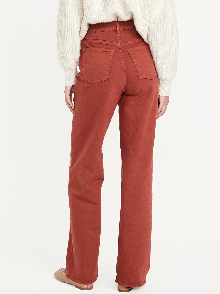 Extra High-Waisted Wide-Leg Jeans