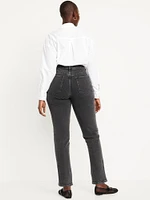 Curvy High-Waisted OG Straight Ankle Jeans