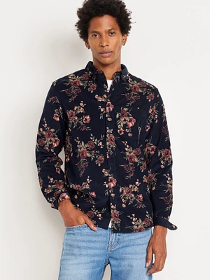 Button-Down Corduroy Shirt