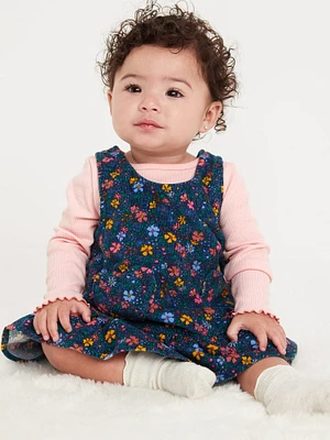 Top and Corduroy Dress for Baby