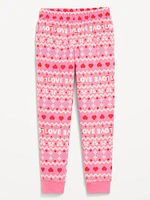 Microfleece Printed Pajama Pants for Girls