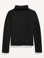 Long-Sleeve Mock-Neck Top for Girls