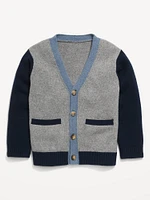 SoSoft Color-Block Cardigan Sweater for Boys