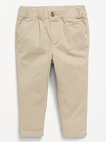 Straight-Leg Twill Pants for Baby