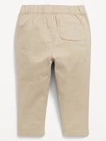 Straight-Leg Twill Pants for Baby