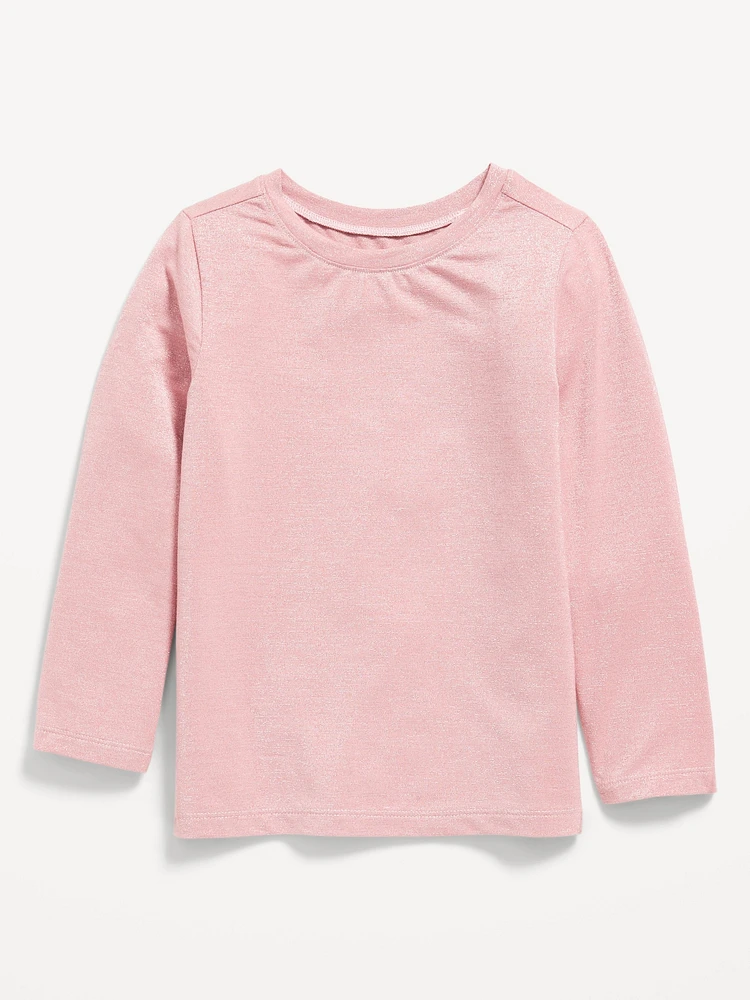 Sparkly Long-Sleeve T-Shirt for Toddler Girls