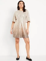 Sequin Mini Dress