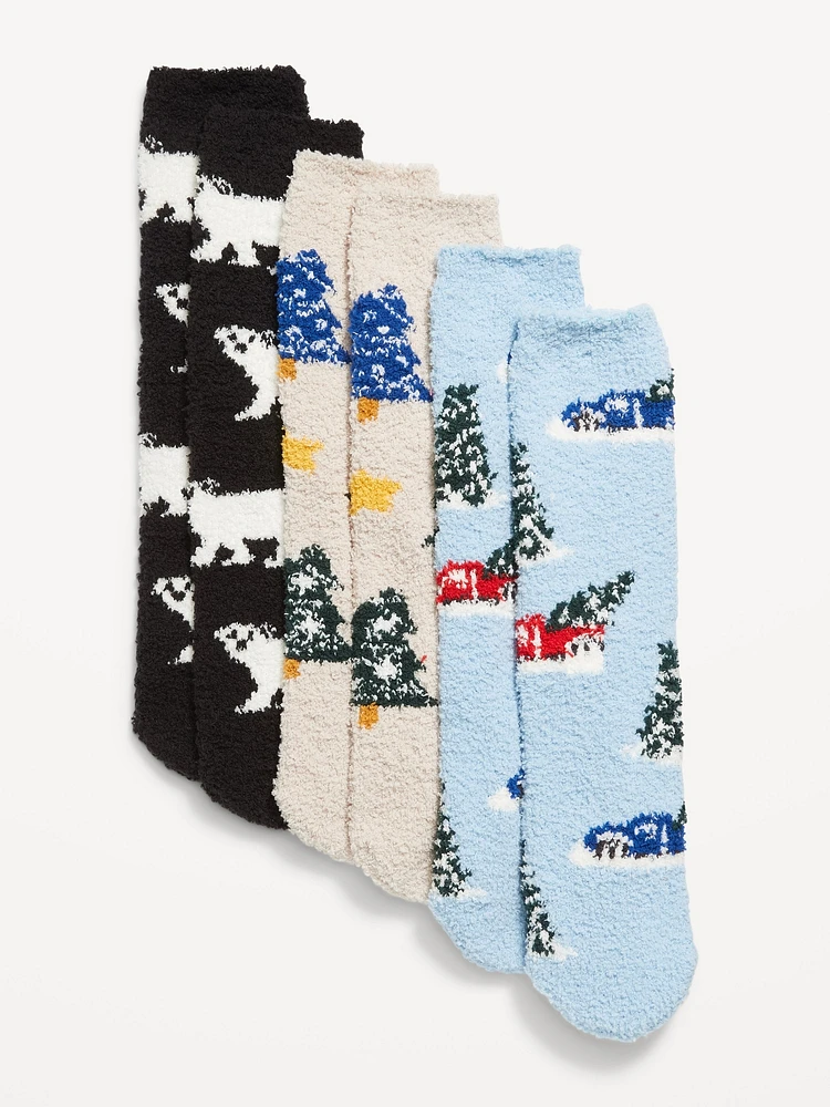 Cozy Crew Socks 3-Pack for Men