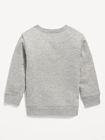 Crew-Neck Graphic Sweatshirt for Toddler Boys