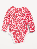 Printed Long-Sleeve Bodysuit for Baby