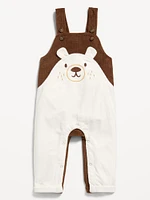 Corduroy Embroidered Overalls for Baby