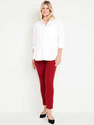 Pantalon de maternité Pixie à panneau intégral, longueur cheville