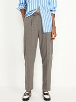 High-Waisted Billie Straight Trouser