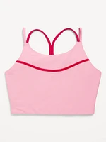 PowerSoft Longline Sports Bra for Girls