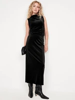 Velvet Maxi Skirt