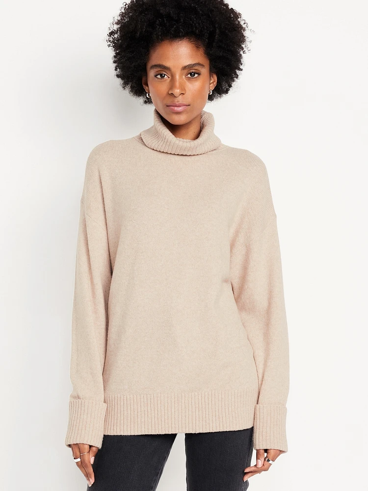 SoSoft Turtleneck Tunic Sweater