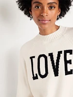 SoSoft Loose Graphic Sweater