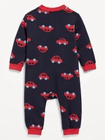 Long-Sleeve Fleece One-Piece for Baby