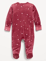 Velvet 2-Way-Zip Sleep & Play Footed One-Piece for Baby