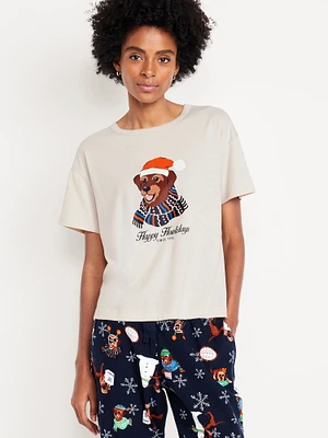 Matching Holiday-Graphic T-Shirt