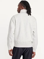 Fleece Turtleneck Sweatshirt