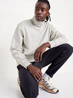 Fleece Turtleneck Sweatshirt