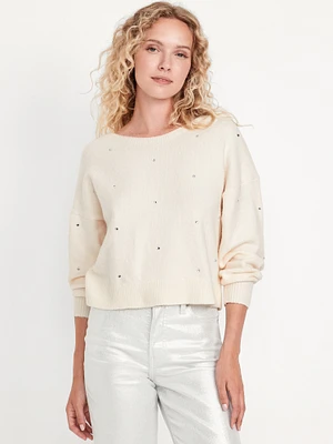 SoSoft Embellished Sweater