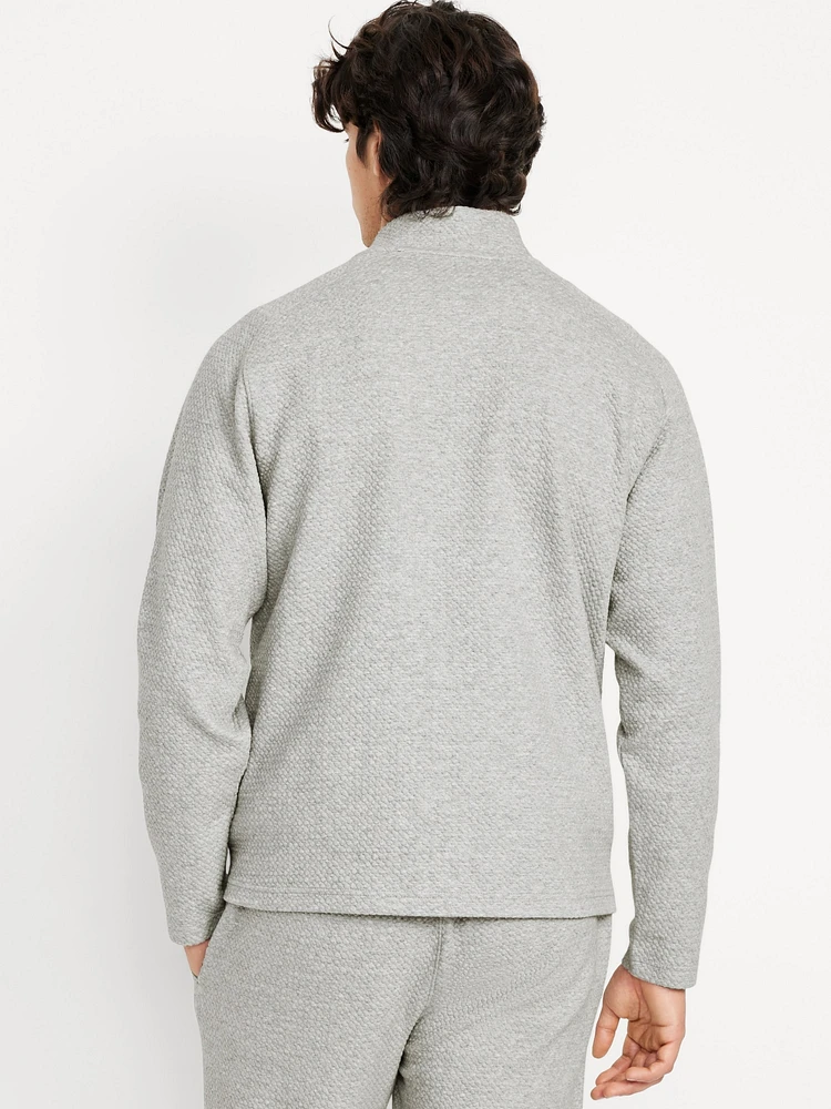 Dynamic Fleece Textured Half Zip