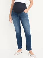 Maternity Full-Panel Vintage Slim Jeans