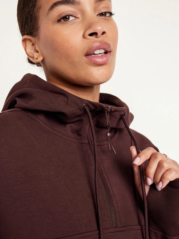 Dynamic Fleece Half-Zip Hoodie Sweatshirt