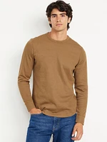 Long-Sleeve French Rib T-Shirt