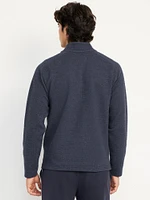 Dynamic Fleece Textured Half Zip