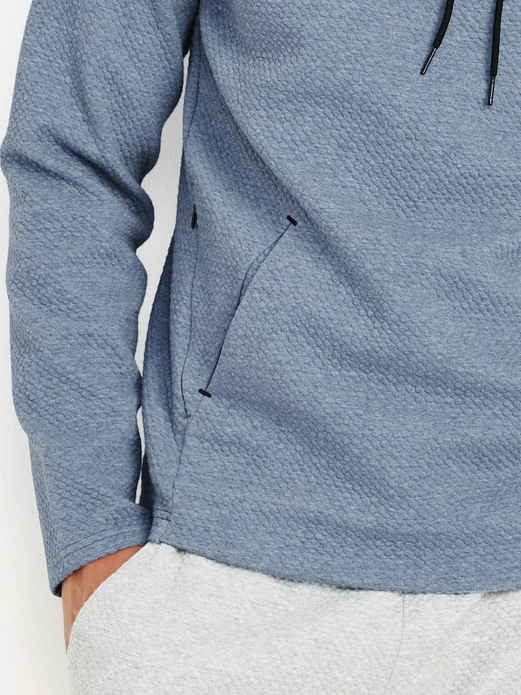 Dynamic Fleece Textured Hoodie