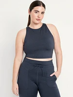 CloudComfy High-Neck Longline Sports Bra