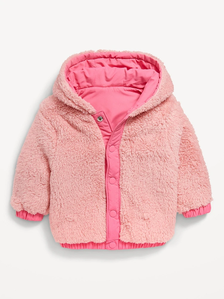 Reversible Sherpa Jacket for Baby